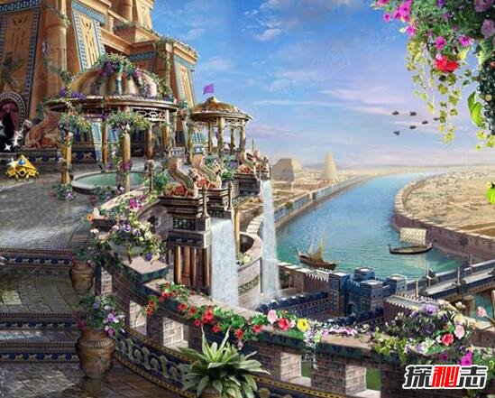 古巴比伦空中花园，真实存在的人间天堂(图片