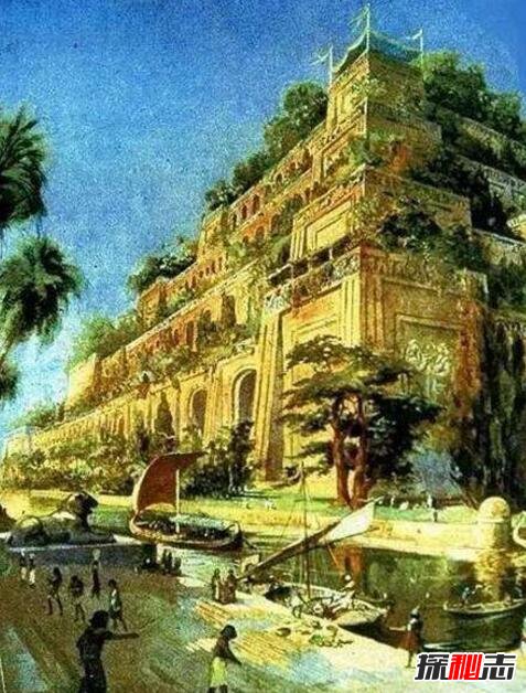 古巴比伦空中花园，真实存在的人间天堂(图片